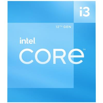 INTEL Core i3-12100F / Alder Lake / LGA1700 / max. 4,3GHz / 4C/8T / 12MB / 58W TDP / BOX vč. chladiče