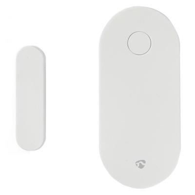 NEDIS chytrý dveřní nebo okenní snímač/ Android & iOS/ Zigbee/ SmartLife/ baterie CR2032 součástí balení/ bílý