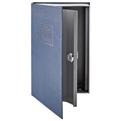 NEDIS trezor v podobě knihy/ zámek/ 2 klíče/ objem 1,6 L/ ABS/ocel/ černý