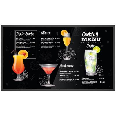 PHILIPS displej 42,5" 43BDL3117P / P-Line/ IPS/ 4K UHD/ 60Hz/ 8ms/ 24/7