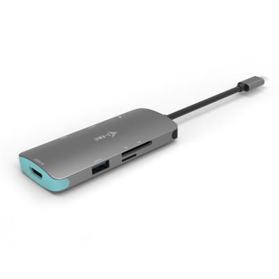i-tec dokovací stanice USB-C Metal/ Nano Dock/ 4K UHD 3840×2160/ 3x USB 3.0/ HDMI + Power Delivery 60 W