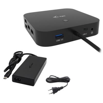 i-tec dokovací stanice USB-C Dual Display/ 2x DP/ 2x USB-C/ 5x USB/ LAN/ Power Delivery 65W + univerzální nabíječka 112W