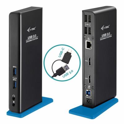 i-tec dokovací stanice USB 3.0/USB-C Dual HDMI/ 2x HDMI/ 2x USB 3.0/ 4x USB 2.0/ LAN