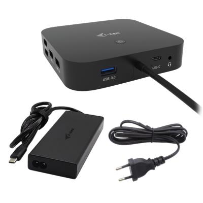 i-tec dokovací stanice/ 2x USB-C/ HDMI/ DP/ 3x USB 3.0/ 2x USB 2.0/ LAN/ PD 100W + univerzální nabíječka 112W