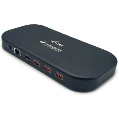 i-tec dokovací stanice Thunderbolt 3 Dual 4K/ 5x USB-A 3.2/ USB-C/ HDMI/ LAN/ micro SD/SD/ Power Delivery 60W