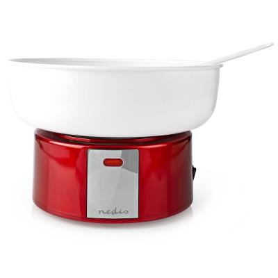 NEDIS výrobník cukrové vaty/ spotřeba 500 W/ bílo-červený