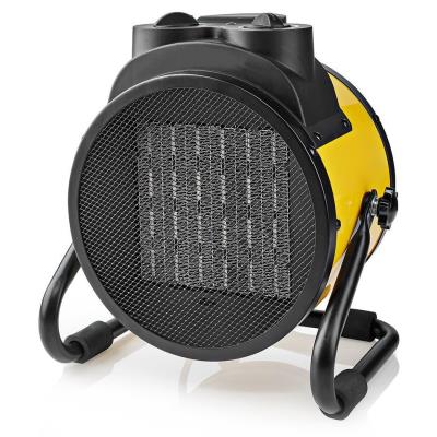 NEDIS průmyslový horkovzdušný ventilátor/ termostat/ spotřeba 3000 W/ 2 nastavení teploty/ IP24/ integ. úchyty/ žlutý