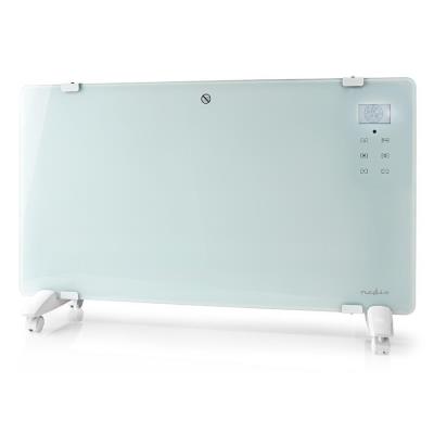 NEDIS konvekční ohřívač/ termostat/ spotřeba 2000 W/ 2 nastavení teploty/ dálkové ovládání/ IP24/ bílý