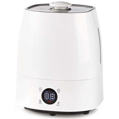 NEDIS zvlhčovač vzduchu/ spotřeba 110 W/ s chladnou a teplou mlhou/ objem 5,5 l/ vlhkoměr/ časovač/ až do: 50 m2/ bílo-š
