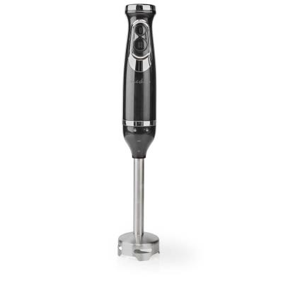 NEDIS ruční mixér/ spotřeba 600 W/ 2 rychlosti/ odnímatelný stojan/ síťové napájení/ černý