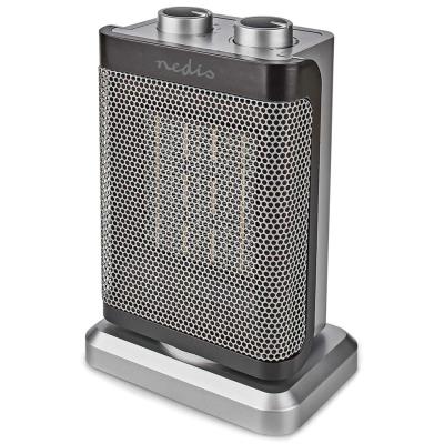 NEDIS keramický horkovzdušný ventilátor PTC/ termostat/ spotřeba 1500 W/ 2 tepelné režimy/ ochrana proti převrácení