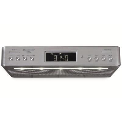 Soundmaster UR2045SI kuchyňské rádio s DAB+ / RDS / BT/  Duální alarm/ časovač / stříbrný