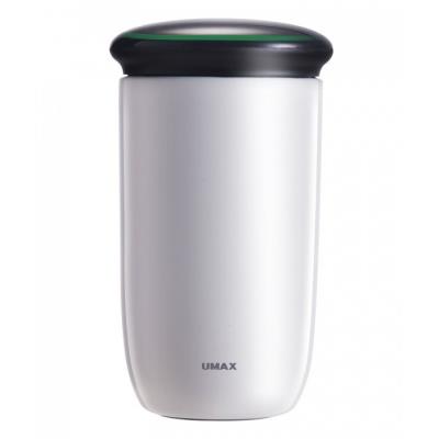 UMAX chytrá láhev Cooling Cup C2 White/ upozornění na pitný režim/ objem 220ml/ provoz 30 dní/ USB/ ocel