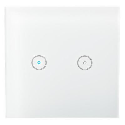 NEDIS Wi-Fi chytrý spínač osvětlení/ dvojitý/ Android/ iOS/ Nedis® SmartLife/ bílý