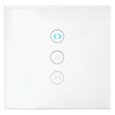 NEDIS Wi-Fi chytrý spínač/ nástěnný/ řídící jednotka záclon, rolet a žaluzií/ Android/ iOS/ Nedis® SmartLife/ bílý