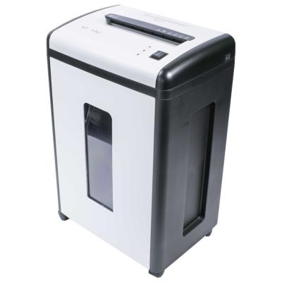 AT skartovač AT-15C/ řez 4x50 mm/ pracovní šíře 230 mm/ kapacita 15 listů/ objem koše 22 l/ stupeň utajení P3/ bílý