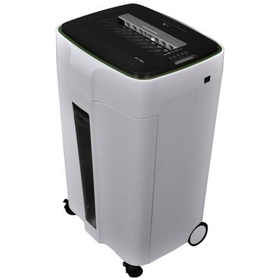 AT skartovač AT-66C/ řez 4x25 mm/ pracovní šíře 240 mm/ kapacita 22 listů/ objem koše 38 l/ stupeň utajení P4/ šedo-bílý