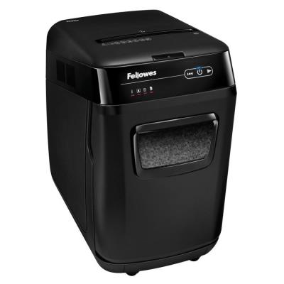 FELLOWES skartovač AutoMax 200 M/ křížový mikrořez 2x14 mm/ objem koše 32 l/ certifikát NBÚ/ stupeň utaj. P-5 (tajné)