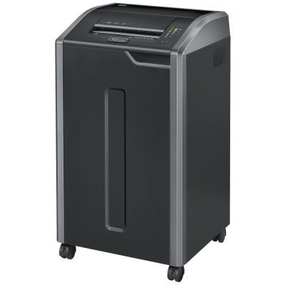 FELLOWES skartovač 425 Ci/ křžový řez 4x30 mm/ objem koše 114 l/ stupeň utajení P-4 (důvěrné)/ černý