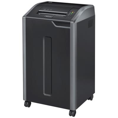 FELLOWES skartovač 425 i/ přímý řez 5,8 mm/ objem koše 114 l/ stupeň utajení P-2/ černý