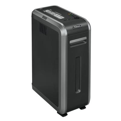 FELLOWES skartovač 125 i/ přímý řez 5,8mm/ objem koše 53 l/ stupeň utajení P-4 (vyhrazené)/ černý