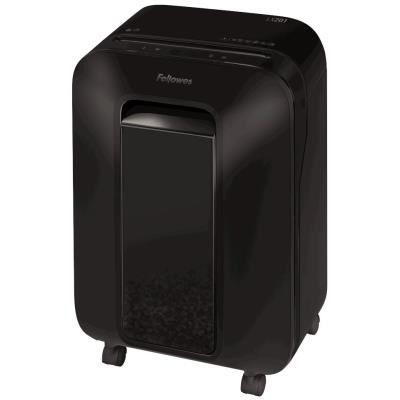 FELLOWES skartovač LX 201/ křížový řez 2x12mm/ objem koše 22 l/ stupeň utajení P-5 (tajné)/ černý