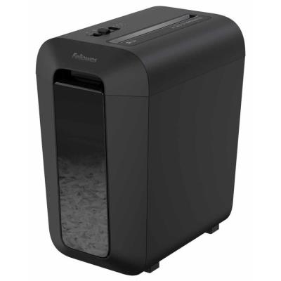FELLOWES skartovač LX 65/ křížový řez 4x40mm/ objem koše 22 l/ stupeň utajení P-4 (důvěrné)/ černý