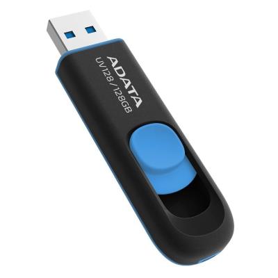ADATA DashDrive UV128 128GB / USB 3.1 / černo-modrá