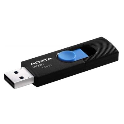 ADATA Flash disk UV320 128GB / USB 3.1 / černo-modrá