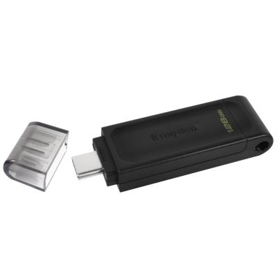 KINGSTON DataTraveler 70 128GB / USB 3.0 Type C / černá
