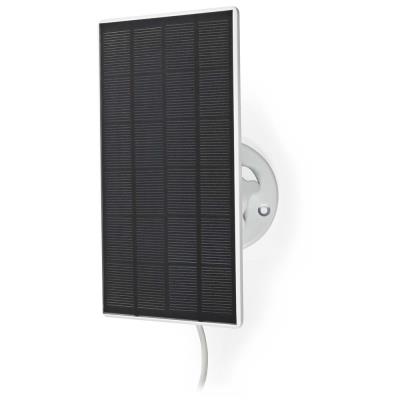 NEDIS solární panel/ 5,3 V DC/ 0,5 A A/ micro USB/ délka kabelu 3 m/ příslušenství pro WIFICBO30WT