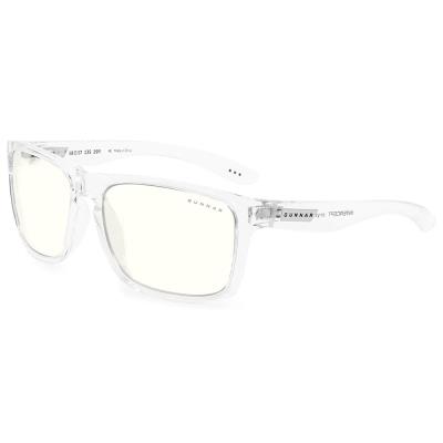 GUNNAR kancelářske/herní brýle INTERCEPT CRYSTAL  * čírá skla * BLF 35 * GUNNAR focus