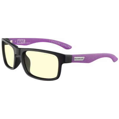 GUNNAR kancelářské/herní brýle ENIGMA - MARVEL BLACK PANTHER EDITION * jantarová skla * BLF 65 * GUNNAR focus