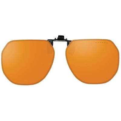 GUNNAR kancelářske/herní brýle  CLIP-ON MOFFET ONYX jantarová skla MAX BLF  NATURAL focus