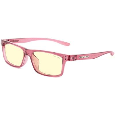 GUNNAR kancelářske/herní brýle  CRUZ KIDS LARGE (8-12) PINK jantarová skla BLF 65 NATURAL focus