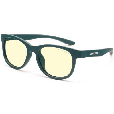 GUNNAR kancelářske/herní brýle  RUSH KIDS SMALL (4-8) TEAL jantarová skla BLF 65 NATURAL focus