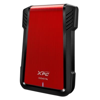 ADATA EX500 box pro 2,5" HDD/SSD / USB 3.1 / SATA 3.0 / červený
