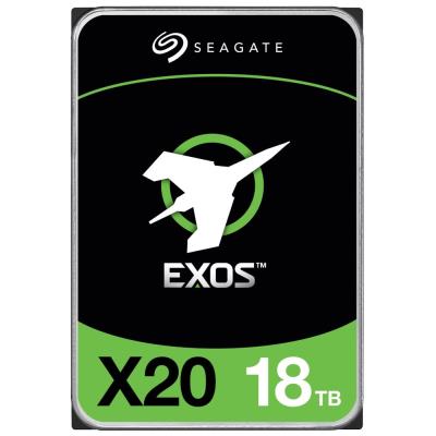 SEAGATE Exos X20 18TB HDD / ST18000NM003D / SATA / 3,5" / 7200 rpm / 256MB / 512E/4KN