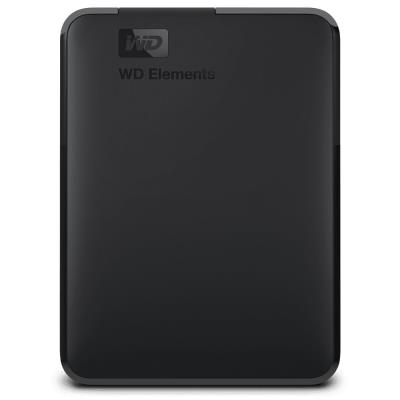 WD Elements Portable 4TB HDD / Externí / 2,5" / USB 3.0 / černý