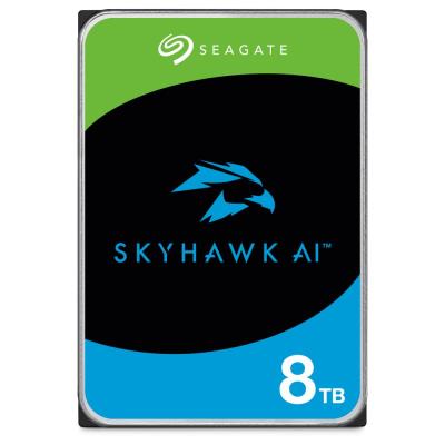 Seagate SkyHawk AI 8TB HDD / ST8000VE001 / Interní 3,5" / 7200 RPM / SATA 6Gb/s / 256 MB