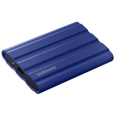 SAMSUNG Portable SSD T7 Shield 1TB / USB 3.2 Gen 2 / USB-C / Externí / Modrý