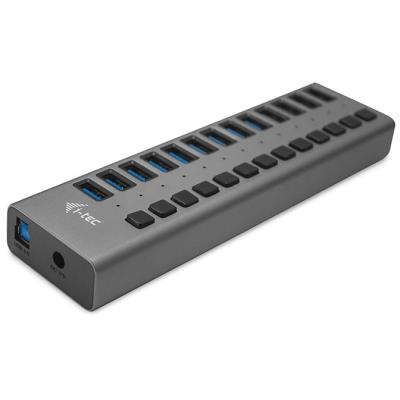 i-tec USB 3.0 nabíjecí HUB 13 Port + napájecí adaptér 60 W