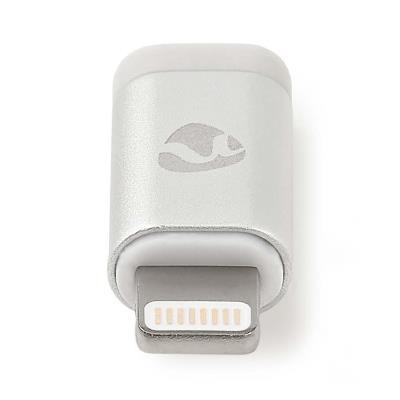 NEDIS synchronizační a nabíjecí adaptér/ 8pinová Lightning zástrčka na USB 2.0 Micro B zásuvku/ blistr