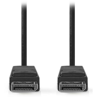 NEDIS kabel DisplayPort/ zástrčka DisplayPort - zástrčka Displayport/ 4K/ černý/ bulk/ 3m