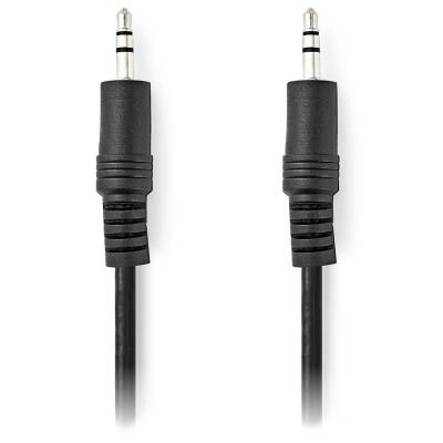 NEDIS stereo audio kabel s jackem/ zástrčka 3,5 mm - zástrčka 3,5 mm/ černý/ bulk/ 10m