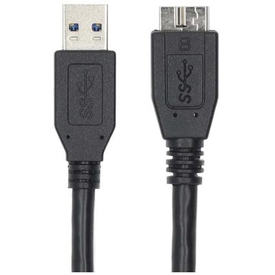 NEDIS kabel USB 3.0/ zástrčka USB-A - zástrčka USB-Micro B/ černý/ bulk/ 1m