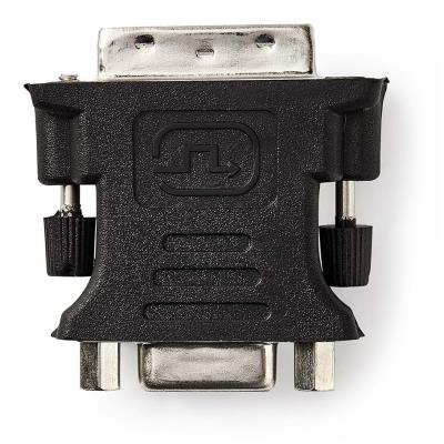 NEDIS adaptér DVI - VGA/ 24+5pinová zástrčka DVI-I - zásuvka VGA/ BOX/ černý