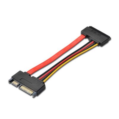 PremiumCord Prodlužka k HDD SATA 22pin, data + napájení, M/F, 15cm