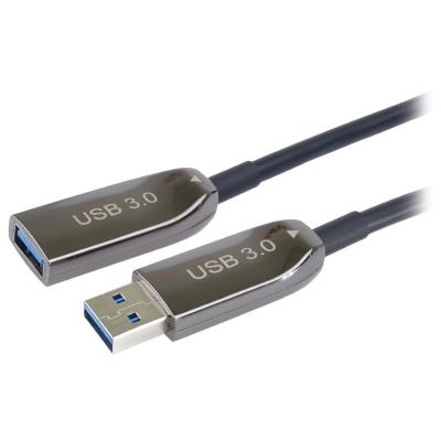 PremiumCord USB 3.0 prodlužovací optický AOC kabel A/Male - A/Female  25m