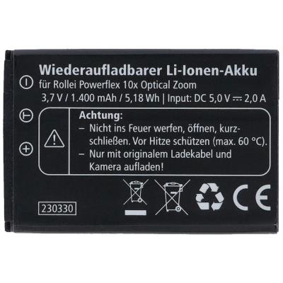 Rollei náhradní baterie pro fotoaparát Powerflex 10x